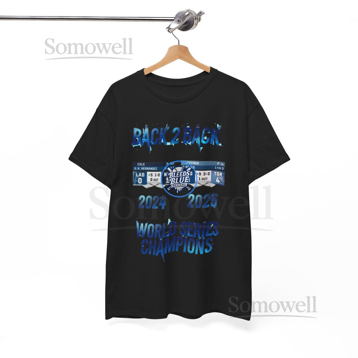 Back 2 Back Champions Tee Shirt - Unisex Heavy Cotton Casual Fit_46