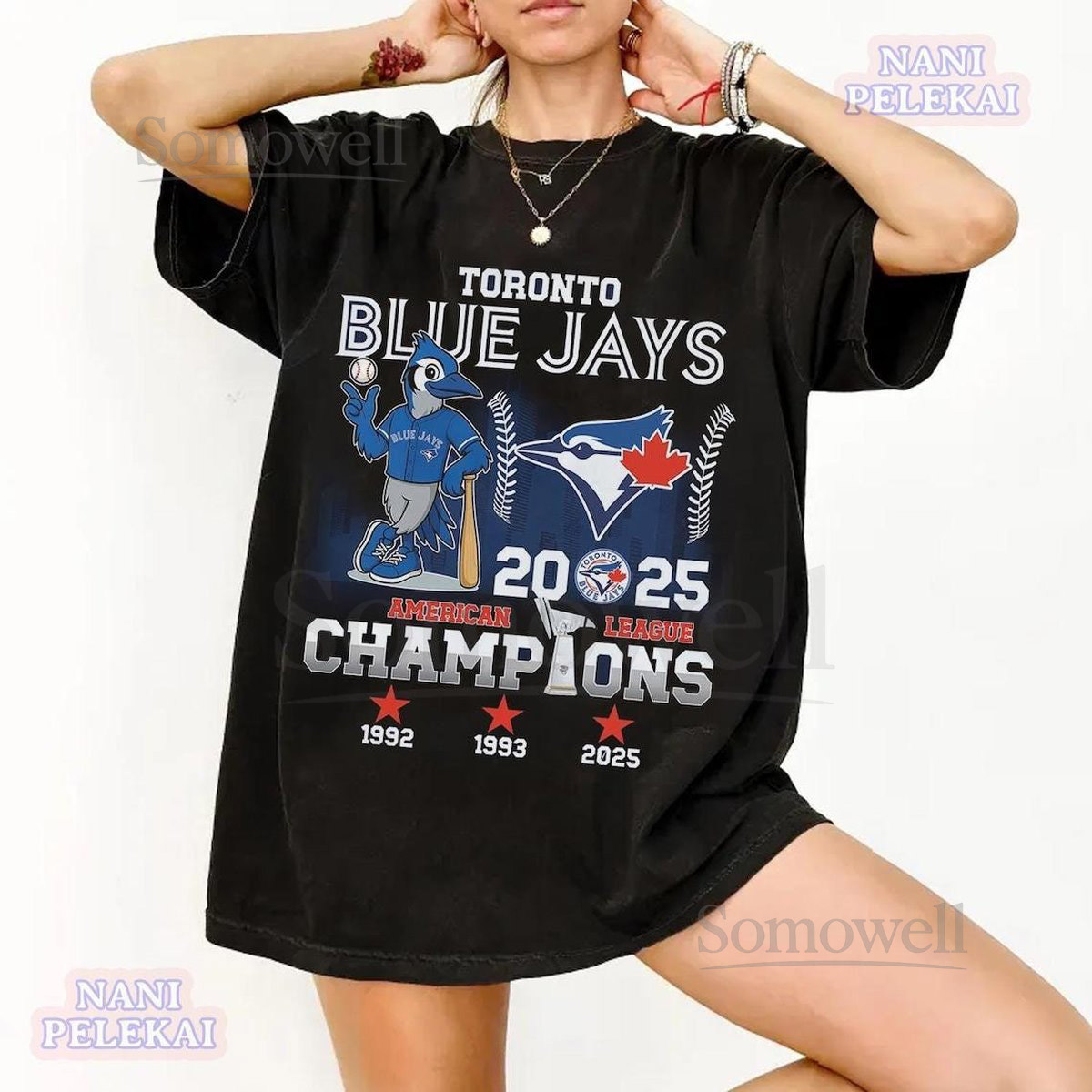 Toronto Blue Jays Sweatshirt or Shirt Retro Baseball Pullover Unisex Game Day Sweater Blue Jays Fan Gift_331