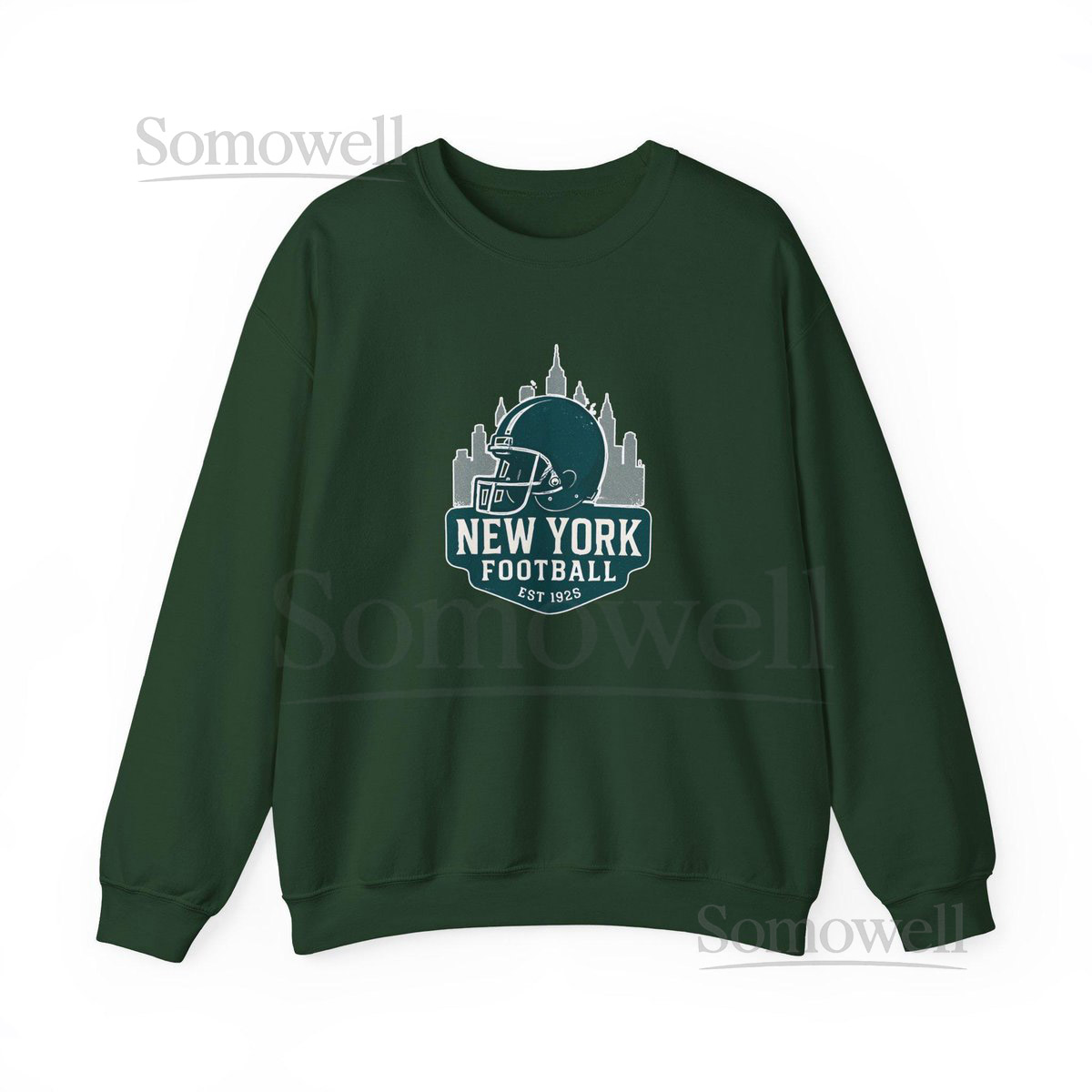 New York Jets Crewneck Sweatshirt Football Fan Apparel_370