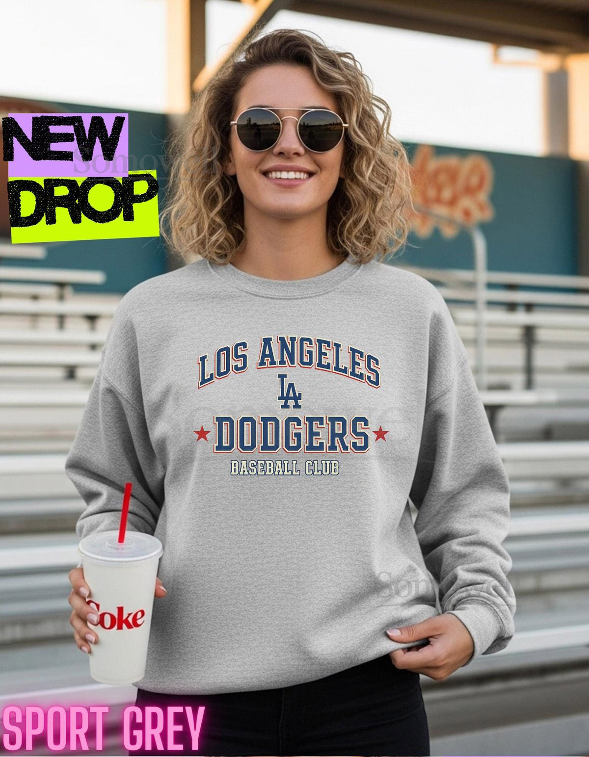 champions 2025 Dodgers Retro Sweatshirt 100 Cotton Vintage Baseball Graphic Unisex S-3XL_202
