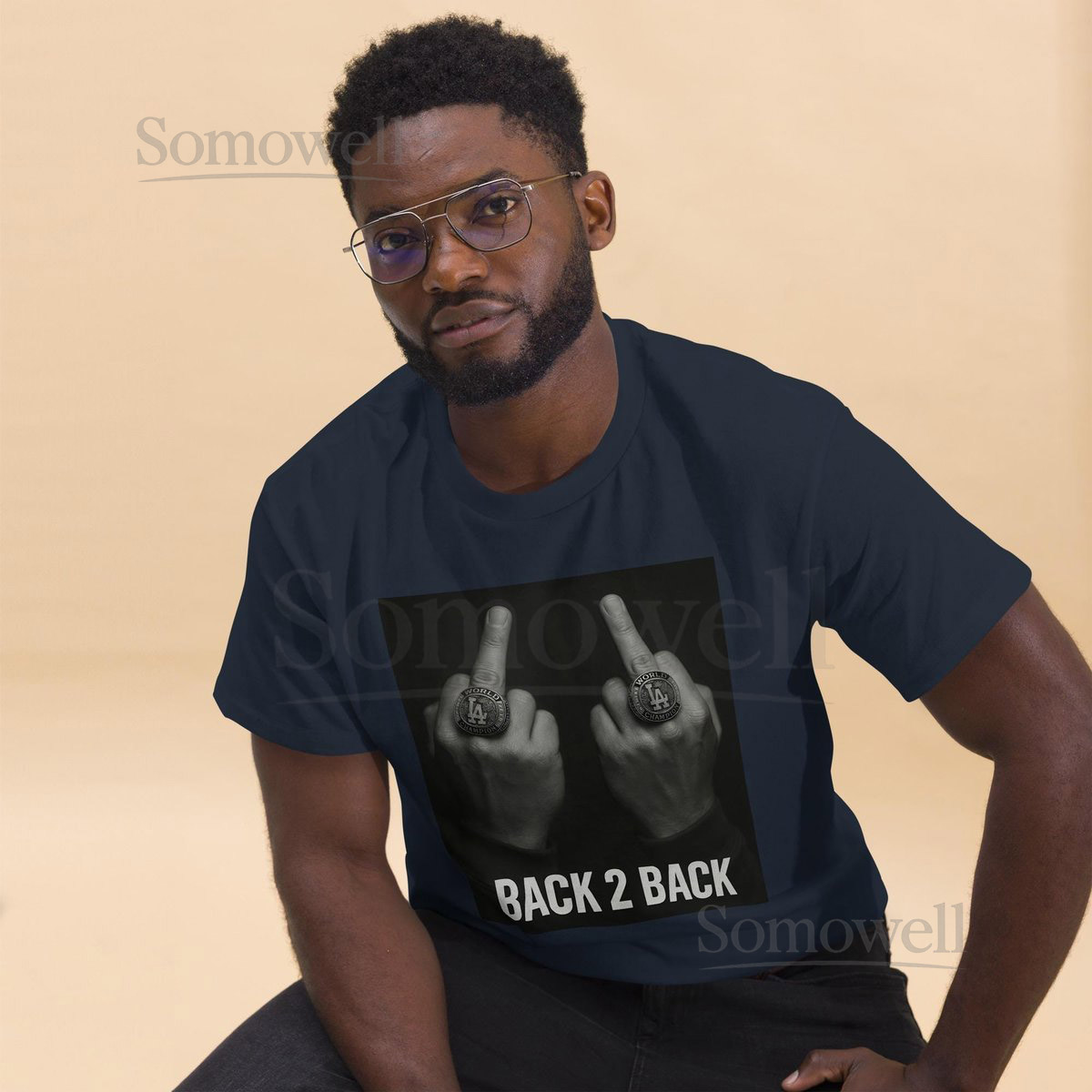 BACK 2 BACK Los Angeles Dodgers T-Shirt 2025 World Series Champions Funny Gritty Baseball Tee LA Pride Streetwear_51