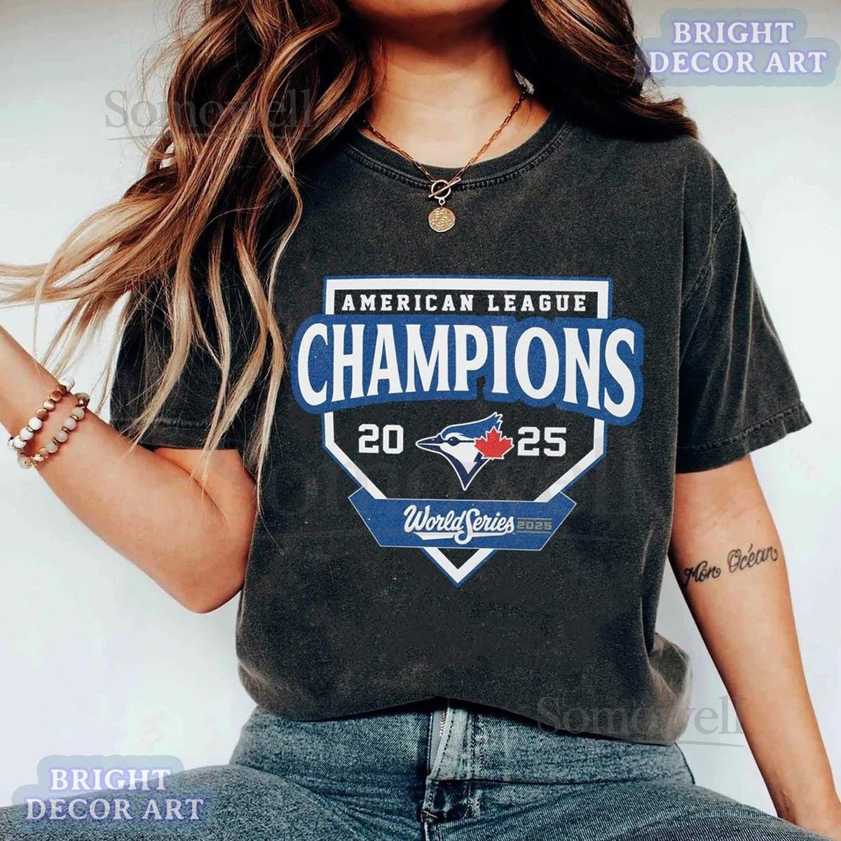 Toronto Blue Jays American League Champions T-Shirt AL Champs 2025 Vintage Tee Jays Postseason Comfort Colors Fan Gift_310