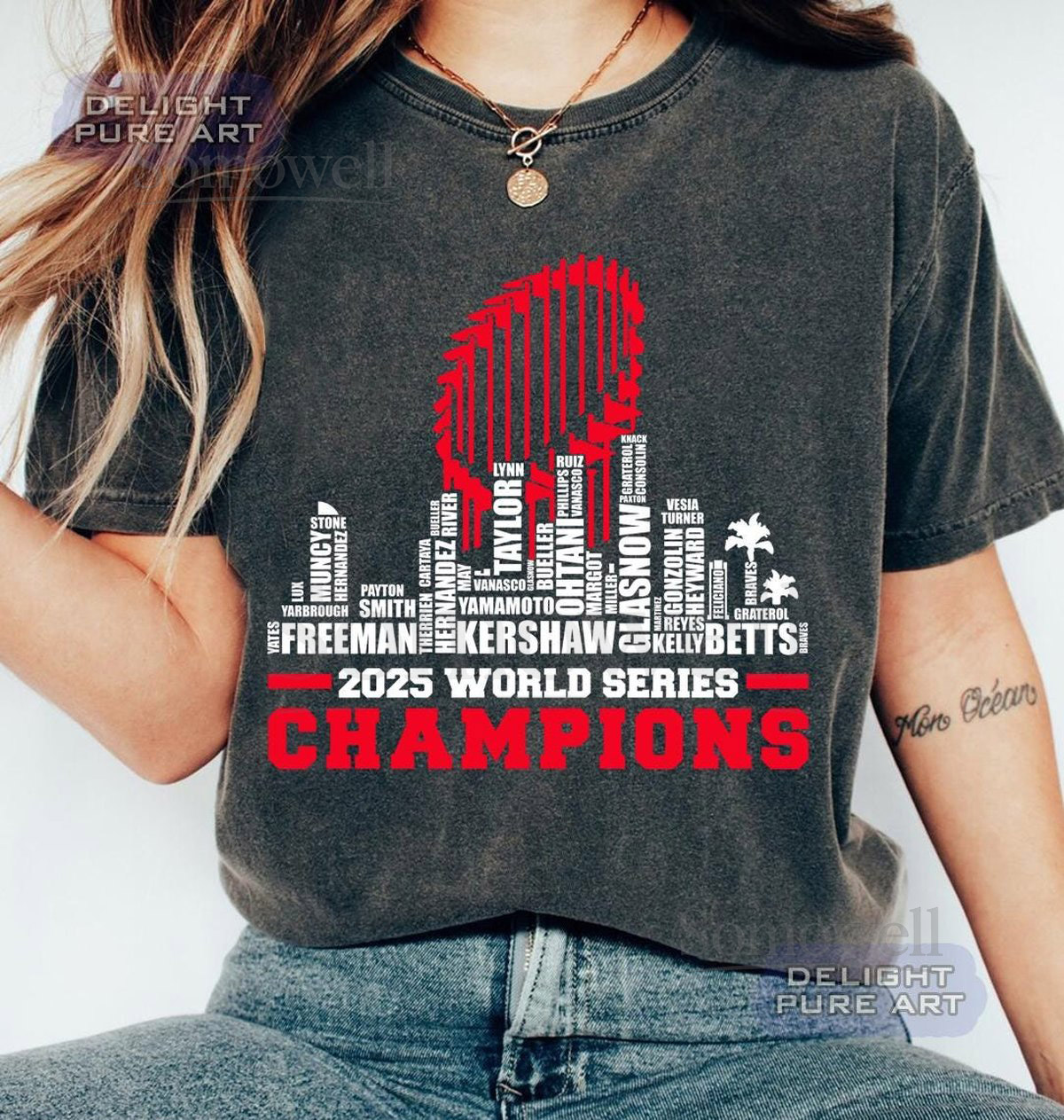 LA City Skyline Shirts LA Baseball 2025 All Team Player Name Champions 2025 Shirt Los Angeles Dodgers Skyline LA Dodgers World Series Tee_515