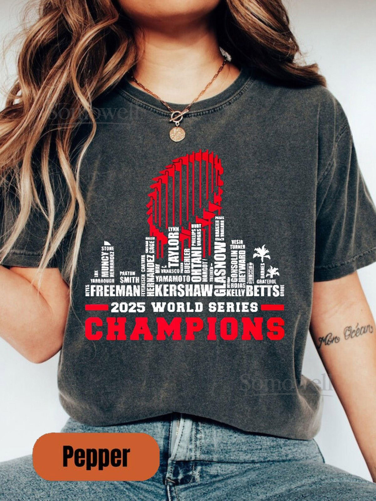La Baseball 2025 All Team Player Champions Shirt Los Angeles Baseball Tshirt World Series 2025 Shirt Baseball Tee Baseball Lover Shirt_502