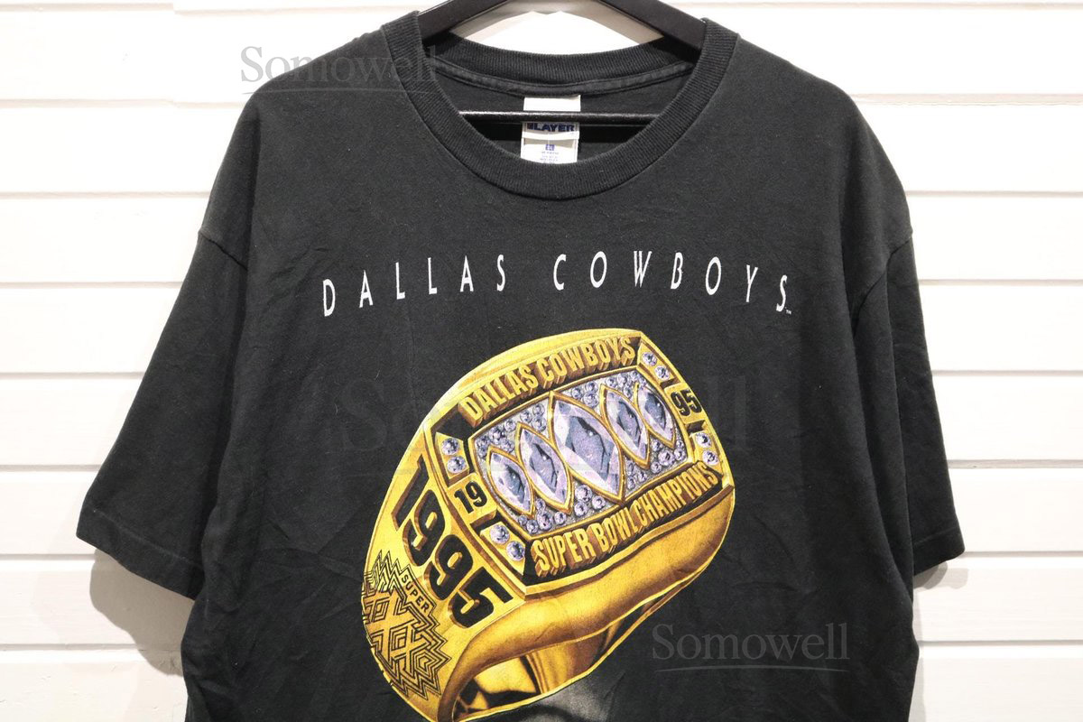 Dallas Cowboys T-Shirt Vintage 1995 Super Bowl Champions Graphic Tee NFL Football Fan Apparel_180