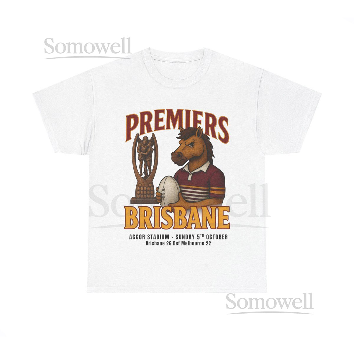 Broncos Rugby League 2025 Premiership Tshirt_134
