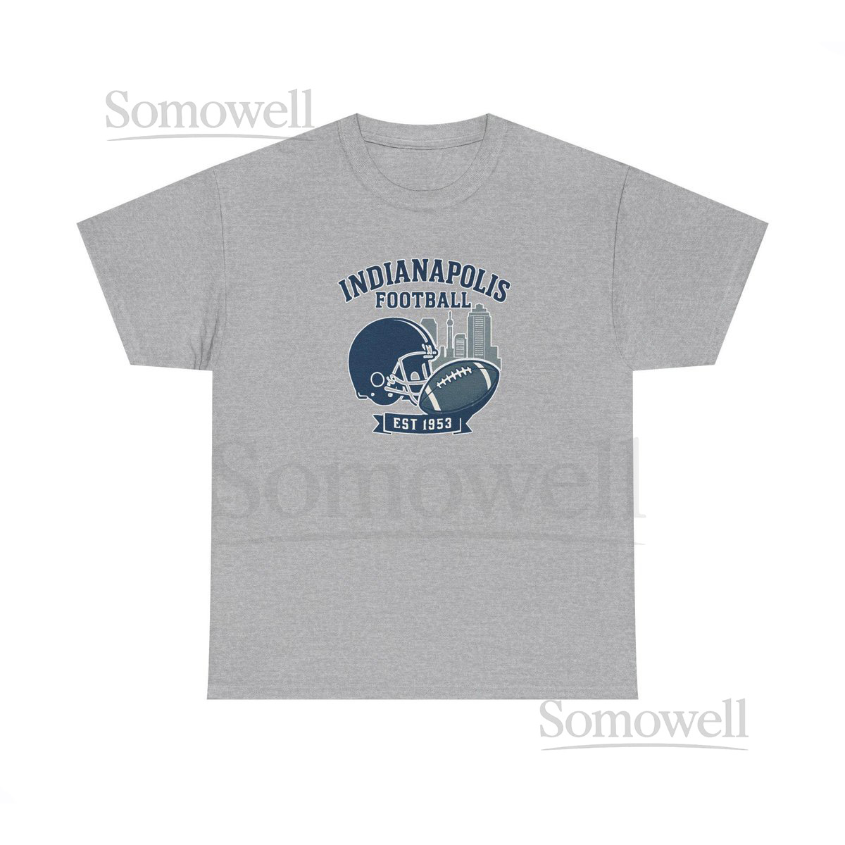 Indianapolis Colts Game Day Must-Have Football Helmet Crewneck Shirt NFL Fan A_469