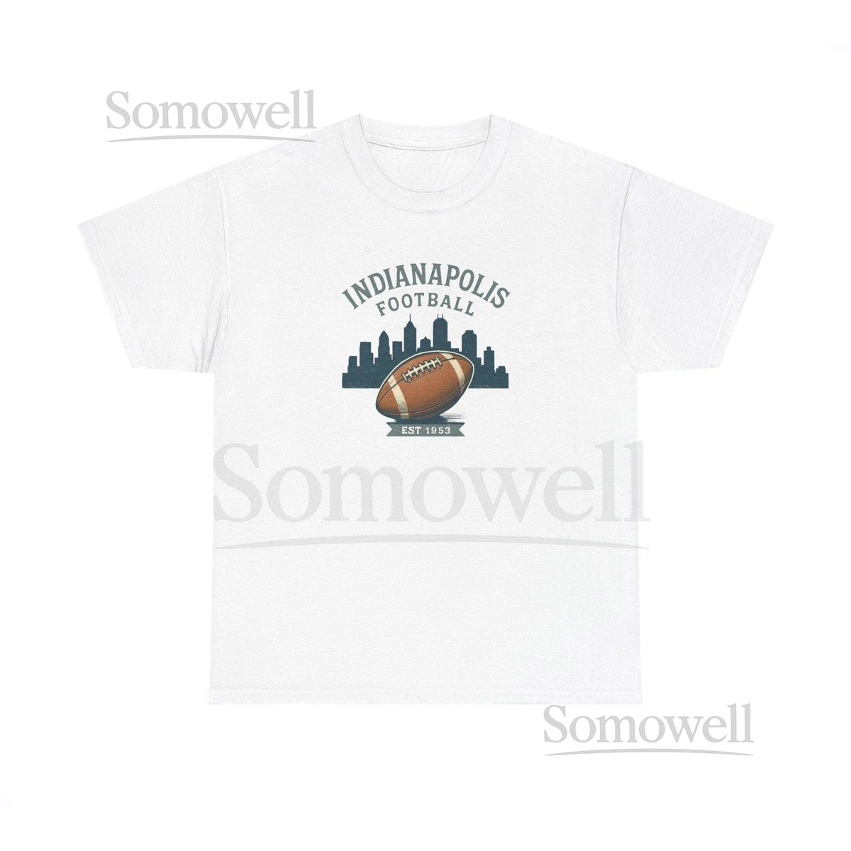 Indianapolis Colts Football Skyline Tee Unisex Game Day Graphic_463