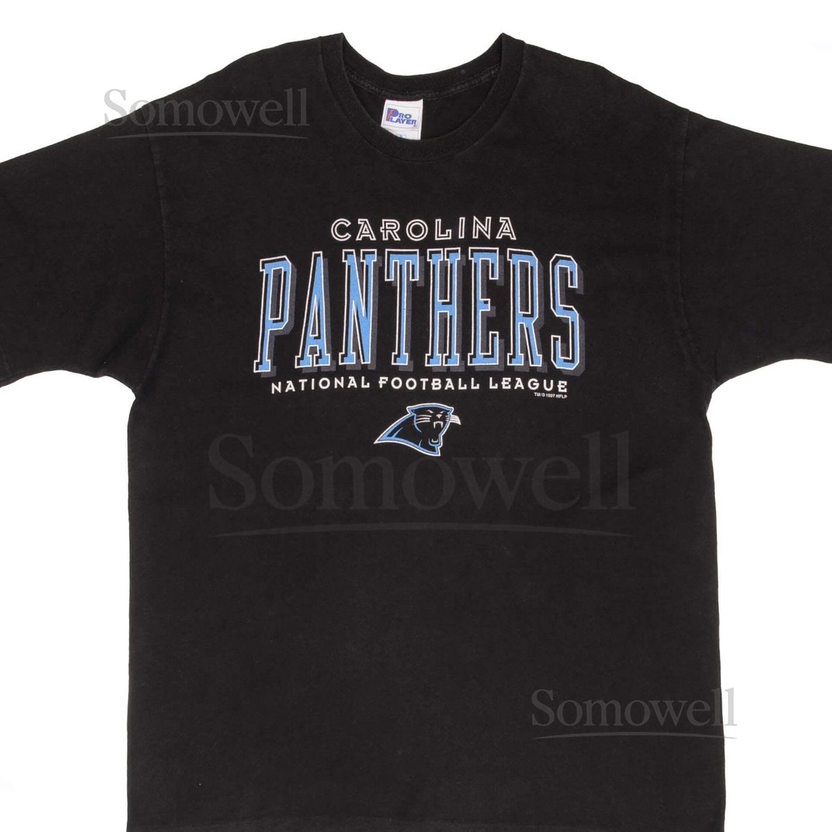 Vintage nfl carolina panthers tee shirt 1997 size xl made in usa_1105