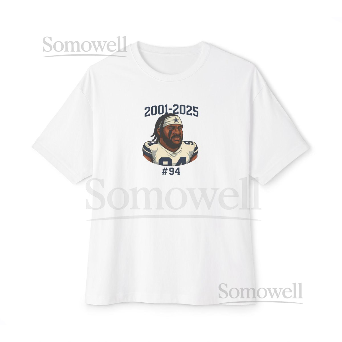 RIP Marshawn Kneeland Forever A Cowboy Tee Unisex Oversized Boxy T-Shirt for Football Fans Dallas Cowboys Shirt Oversized Football_445