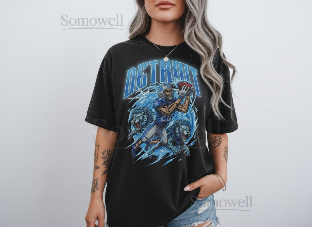 Detroit Lions Football Gameday Shirt Detroit Football Tee Lions Fan Apparel Gift_224
