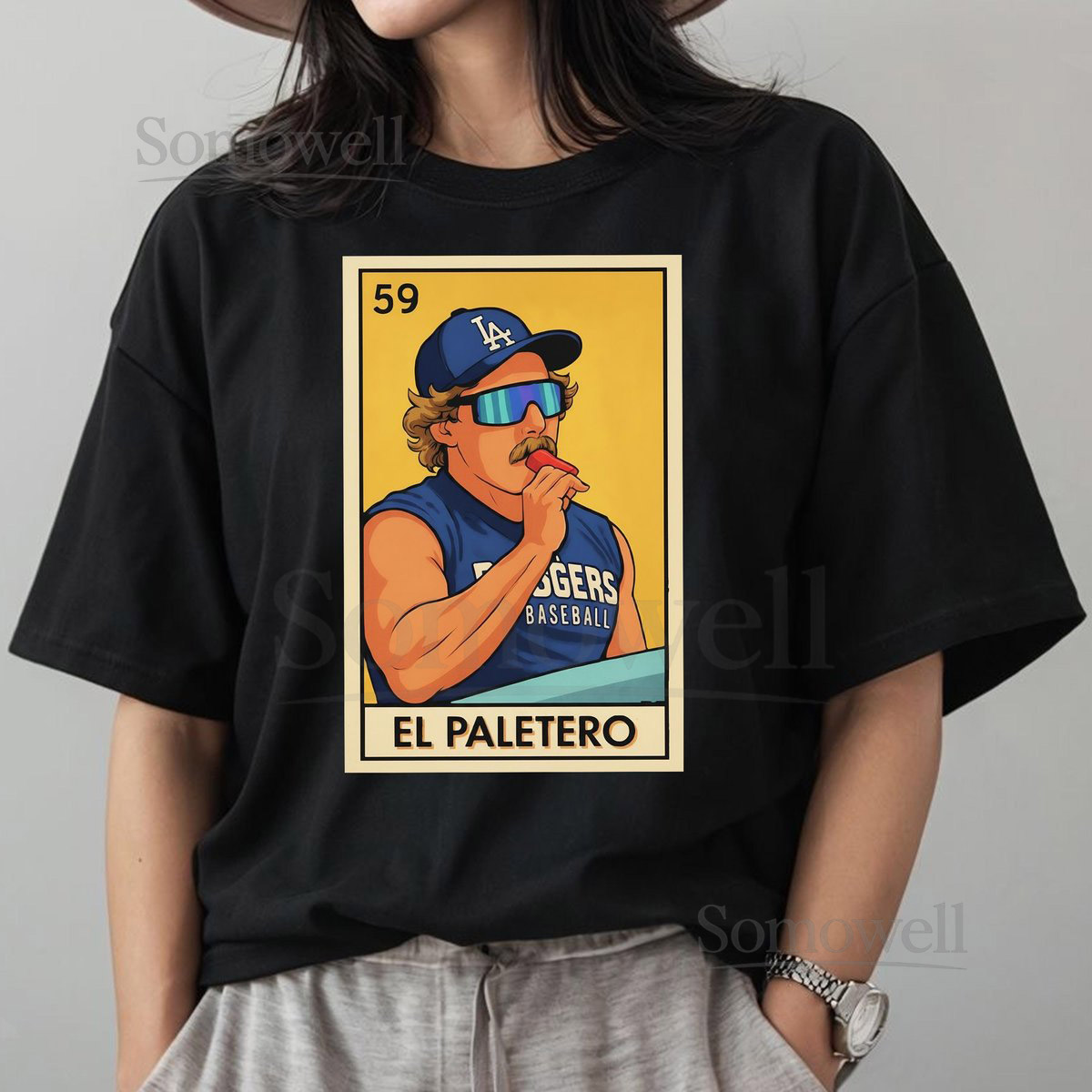 Dodgers Kike Hernandez El Paletero Unisex T-Shirt Los Angeles Gift For Baseball Fans Shirt_328