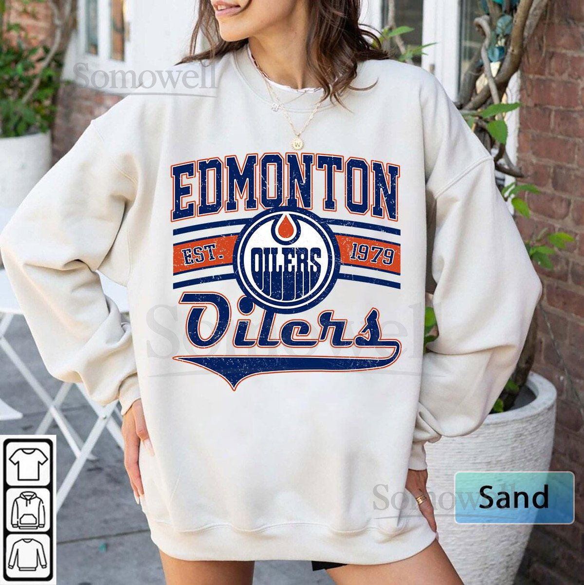 Vintage Edmonton Oilers Sweatshirt Oilers Tee Edmonton Oilers Hockey Shirt Hockey Fan Shirt Edmonton Hockey Shirt Edmonton Oilers Fan_116