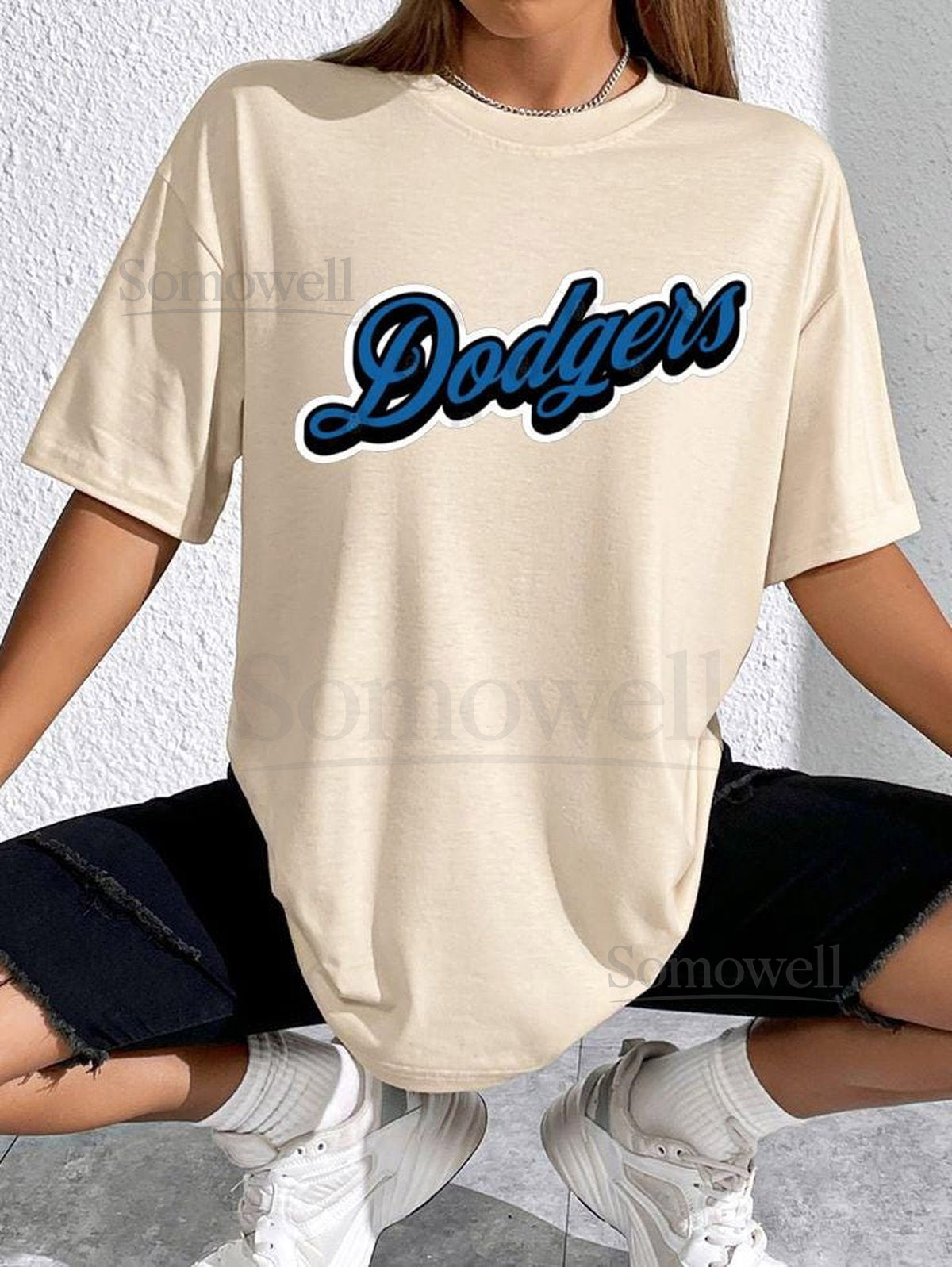 Comfort color Dodgers Logo Style T-Shirt Baseball Fan Gift LA Dodgers Victory T-shirt_224