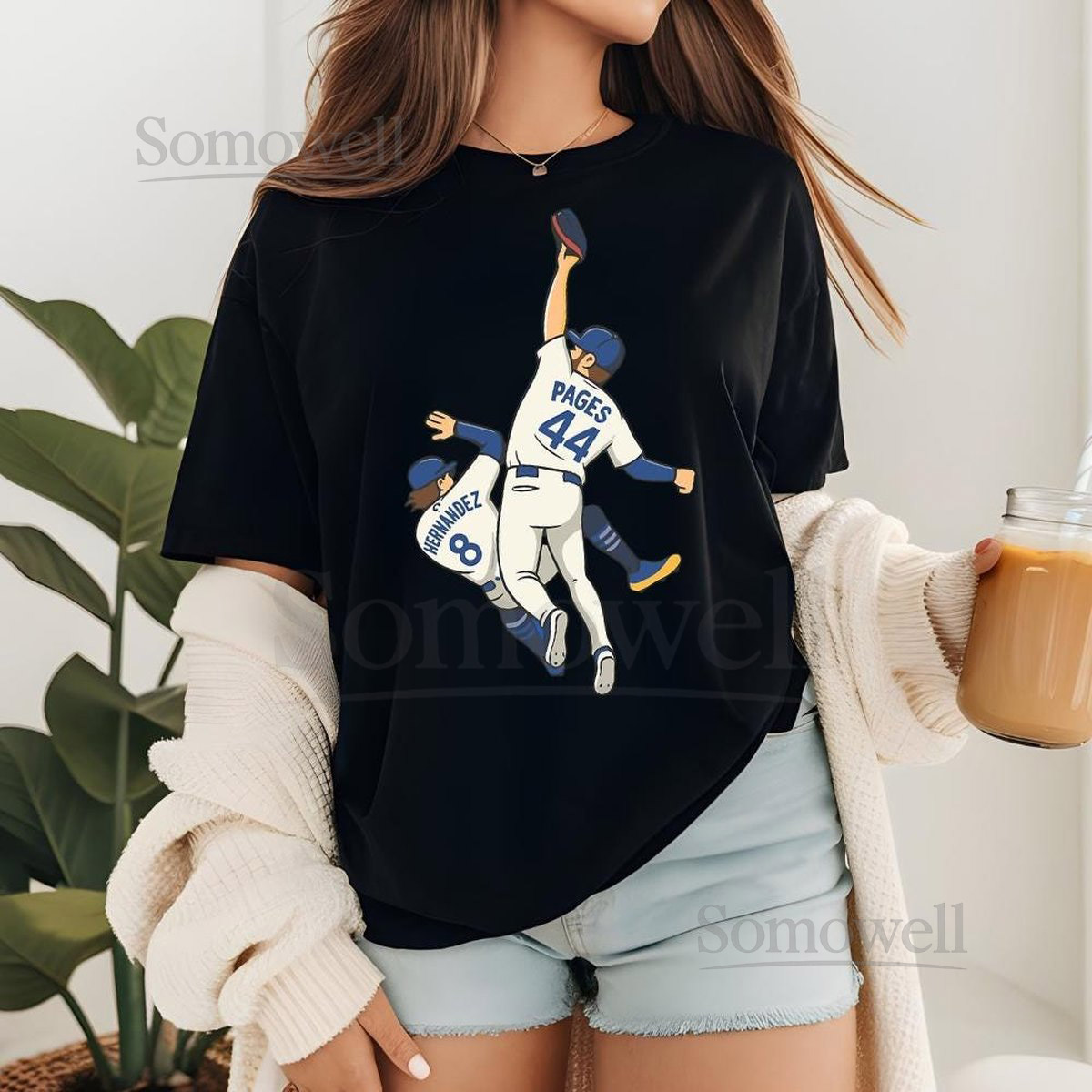 Andy Page's Kike Hernandez T-Shirt_32