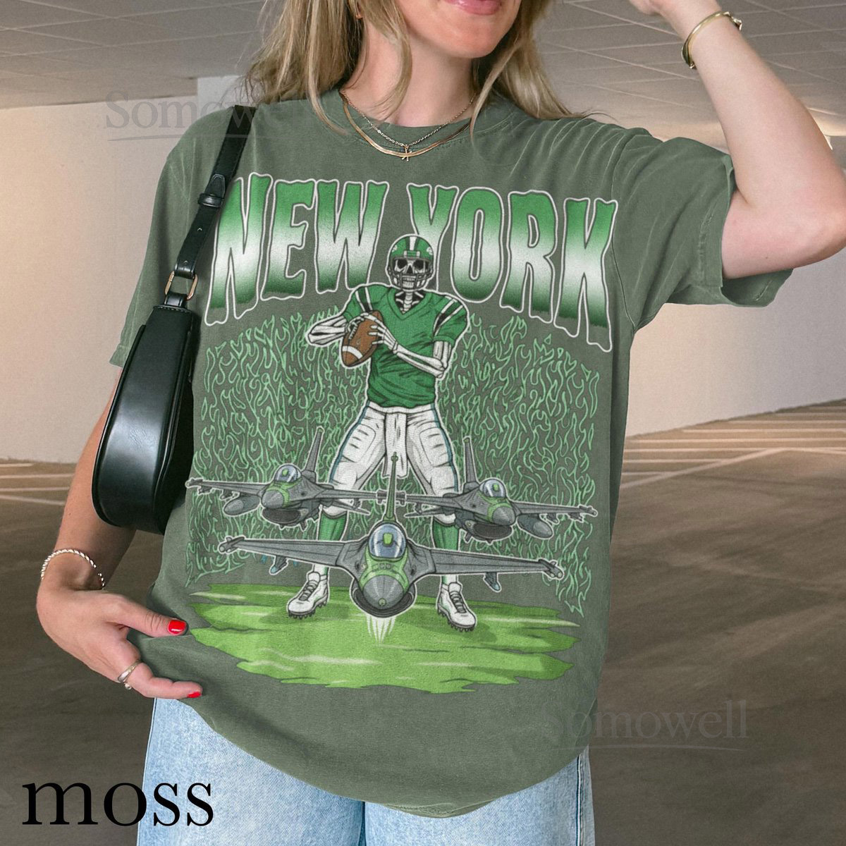 Comfort Colors New York Jets Football Tee Vintage 90s Game Day Shirt Retro Fan Top_97