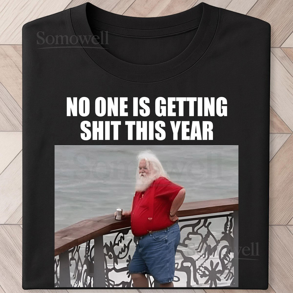 Funny Meme Santa Christmas Shirt Santa Claus Shirt Christmas Shirts Christmas Unisex T-Shirt Funny Santa T-Shirts_470