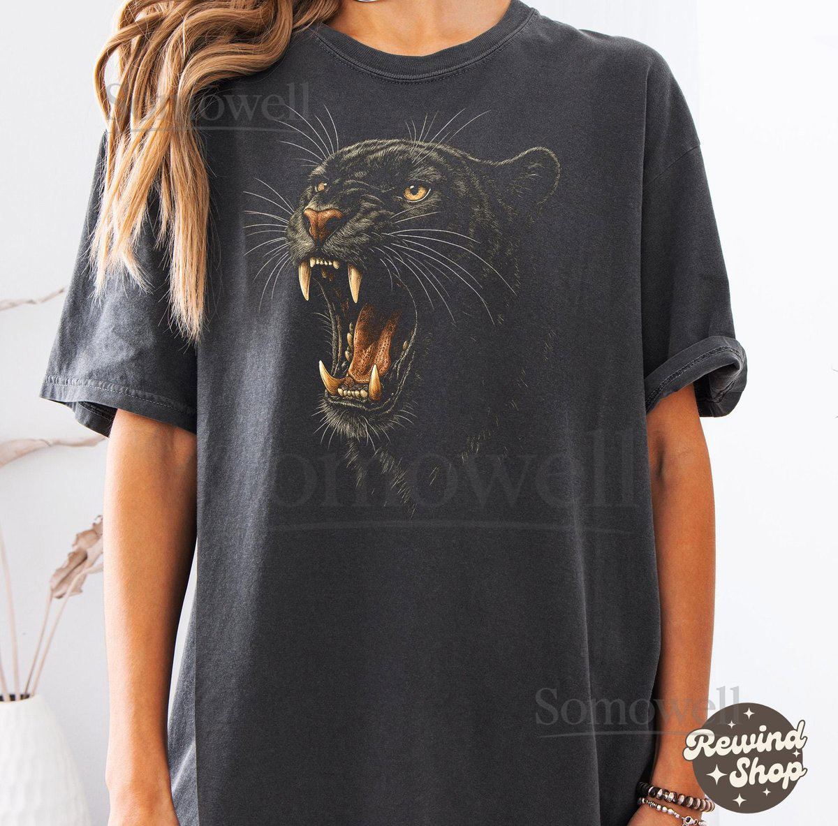 Panther Roar Game Day Shirt Retro Carolina Panthers Graphic Tee Comfort Colors Tshirt_812