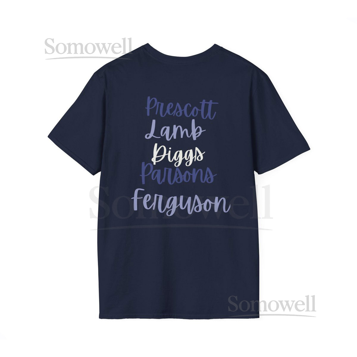 Dallas Cowboys Cute Unisex Softstyle T-Shirt Football Tee Shirt NFL Fan Top Sports Apparel Game Day Clothing_126