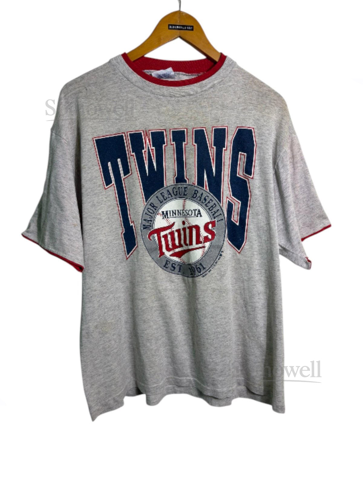 Vintage 90s Minnesota Twins MLB Baseball T Shirt XL Size_885