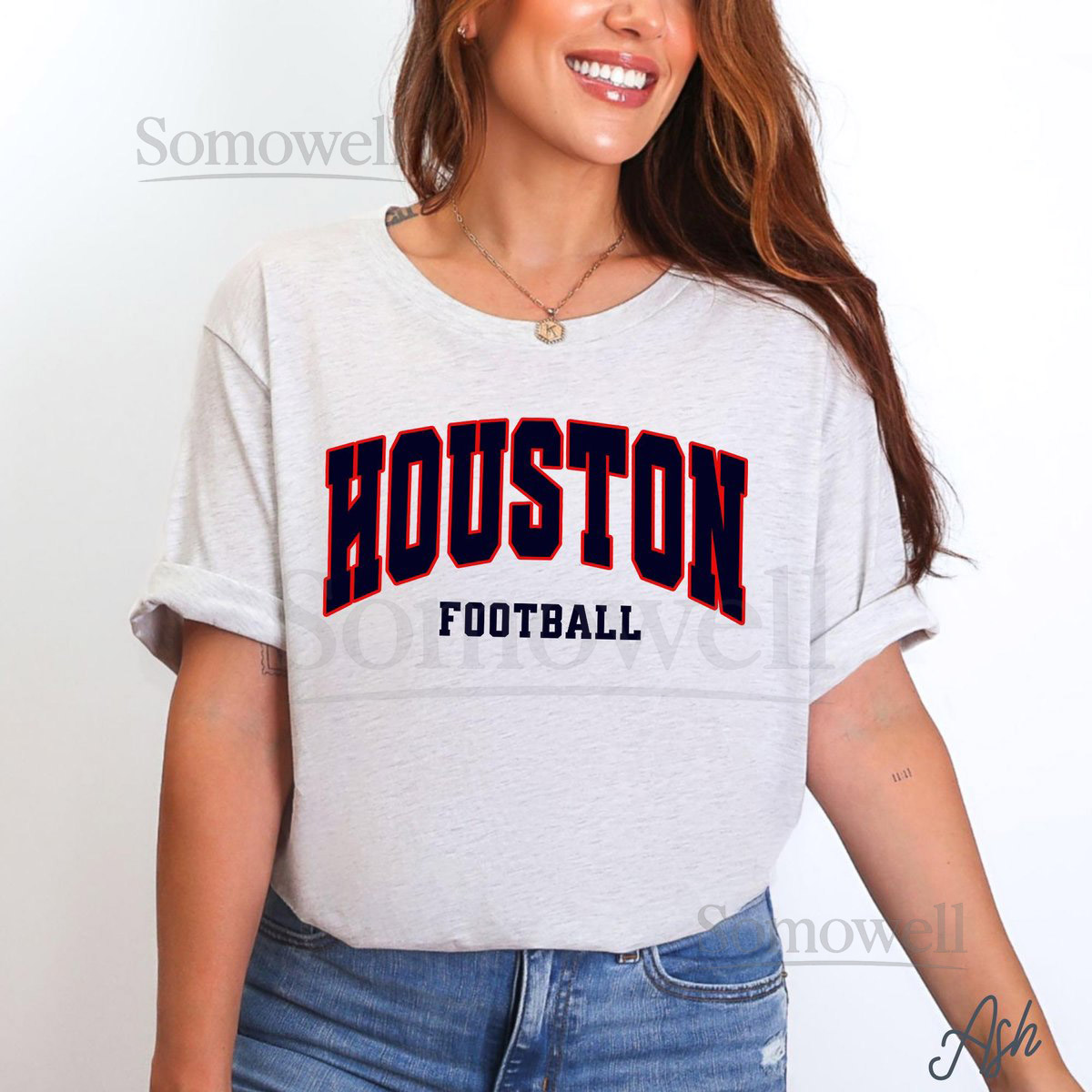 Houston Football Shirt Game Day and Tailgate Football T-Shirt Houston Football Fan Gift Tailgate Outfit for Him Texans Sund_246