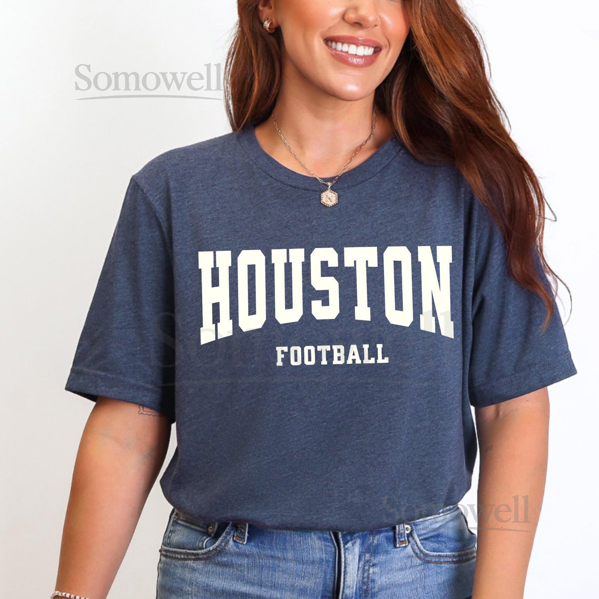 Houston Football Shirt Game Day and Tailgate Football Shirt Houston Football Fan Gift Tailgate Outfit for Him Texan Sunday Footba_244