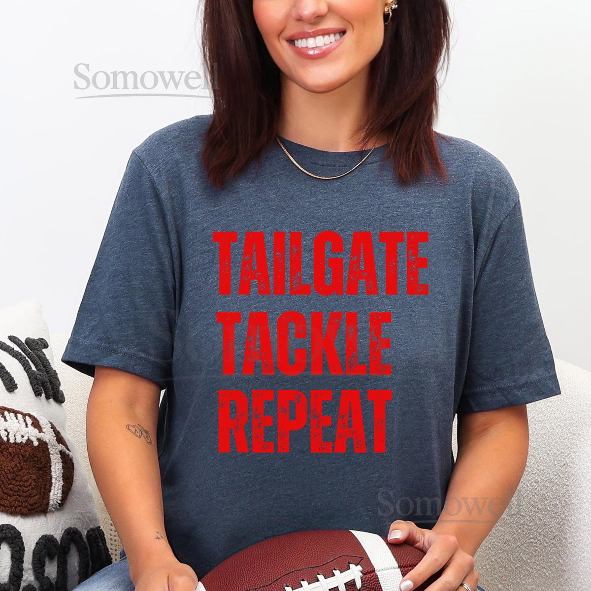 Houston Football Shirt Game Day and Tailgate Football Shirt Houston Football Fan Gift Tailgate Outfit for Him Texan Football Sund_243