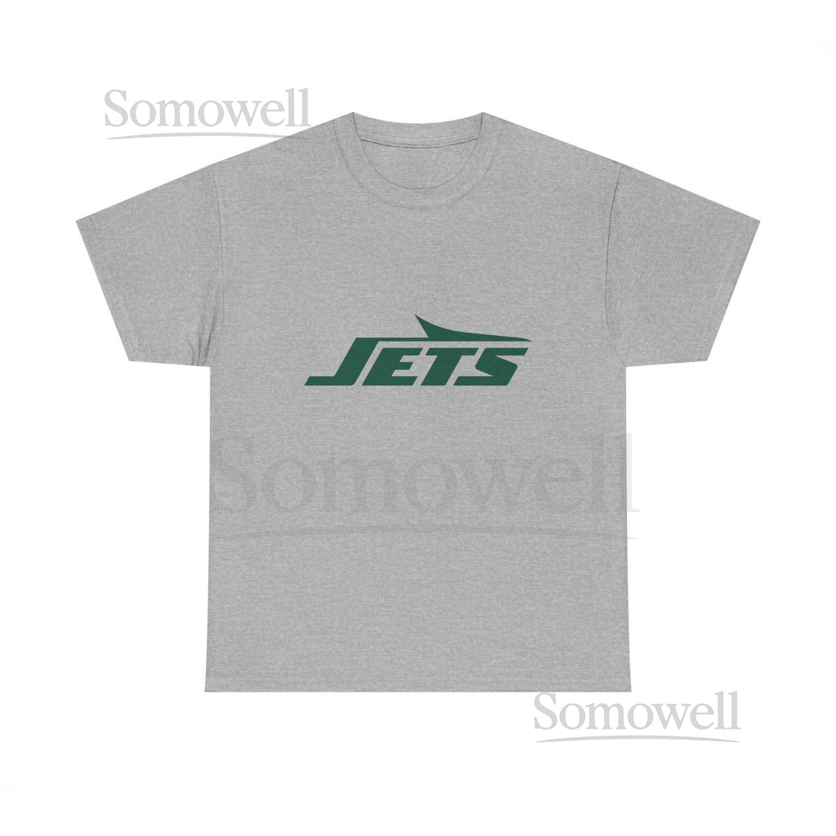 Jets logo T-Shirt Football team shirt green white sports tee_229