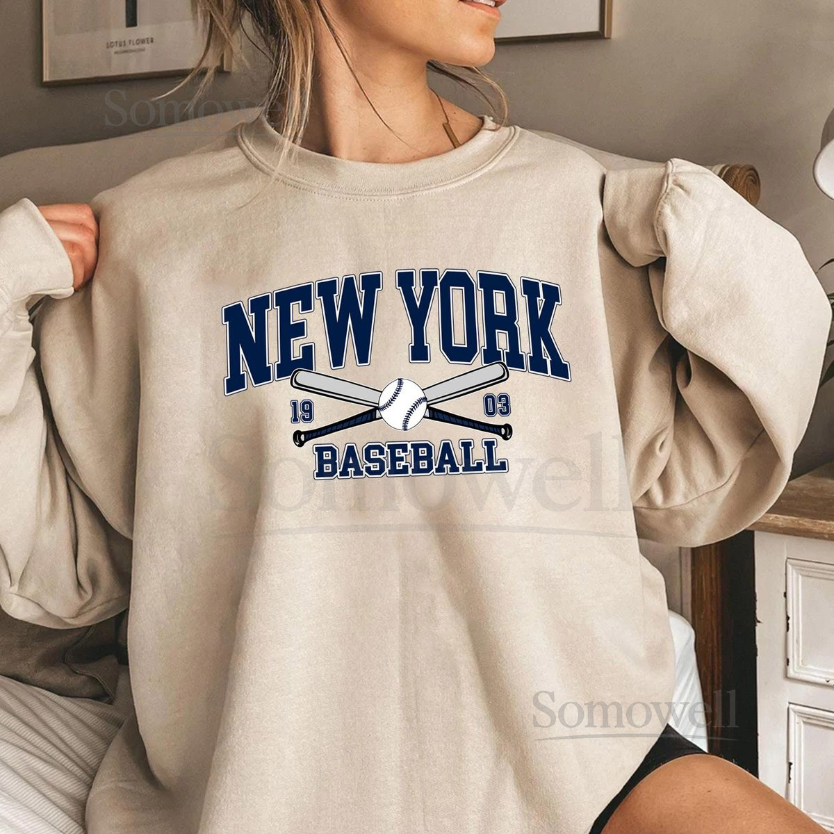 New York Baseball Sweatshirt Unisex City Sports Apparel_13