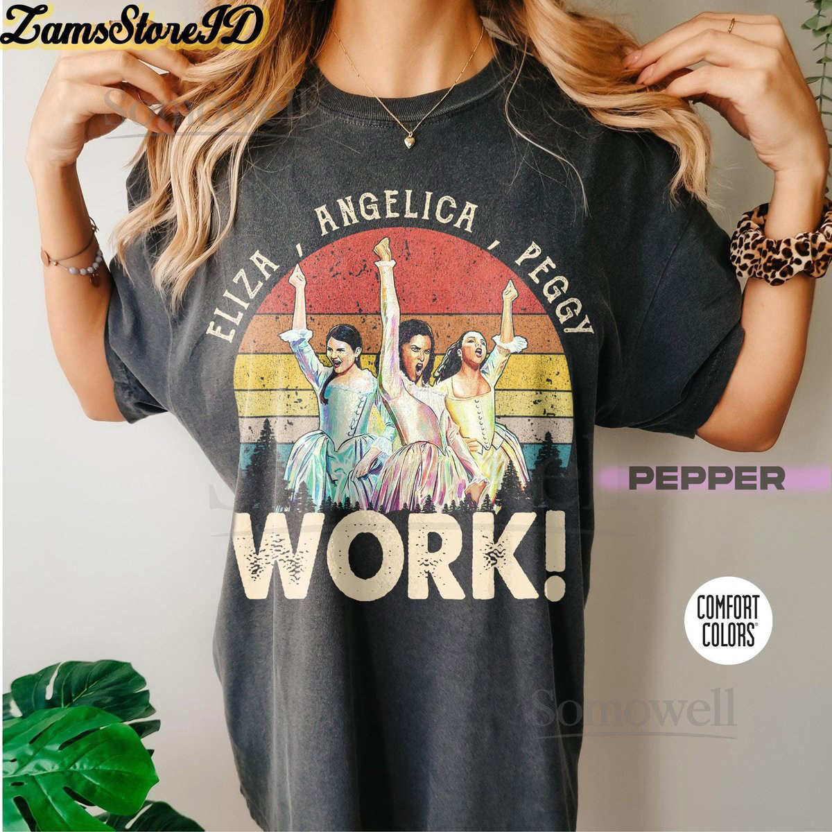 Hamilton Schuyler Sisters T-Shirt Musical Theater Shirt_196