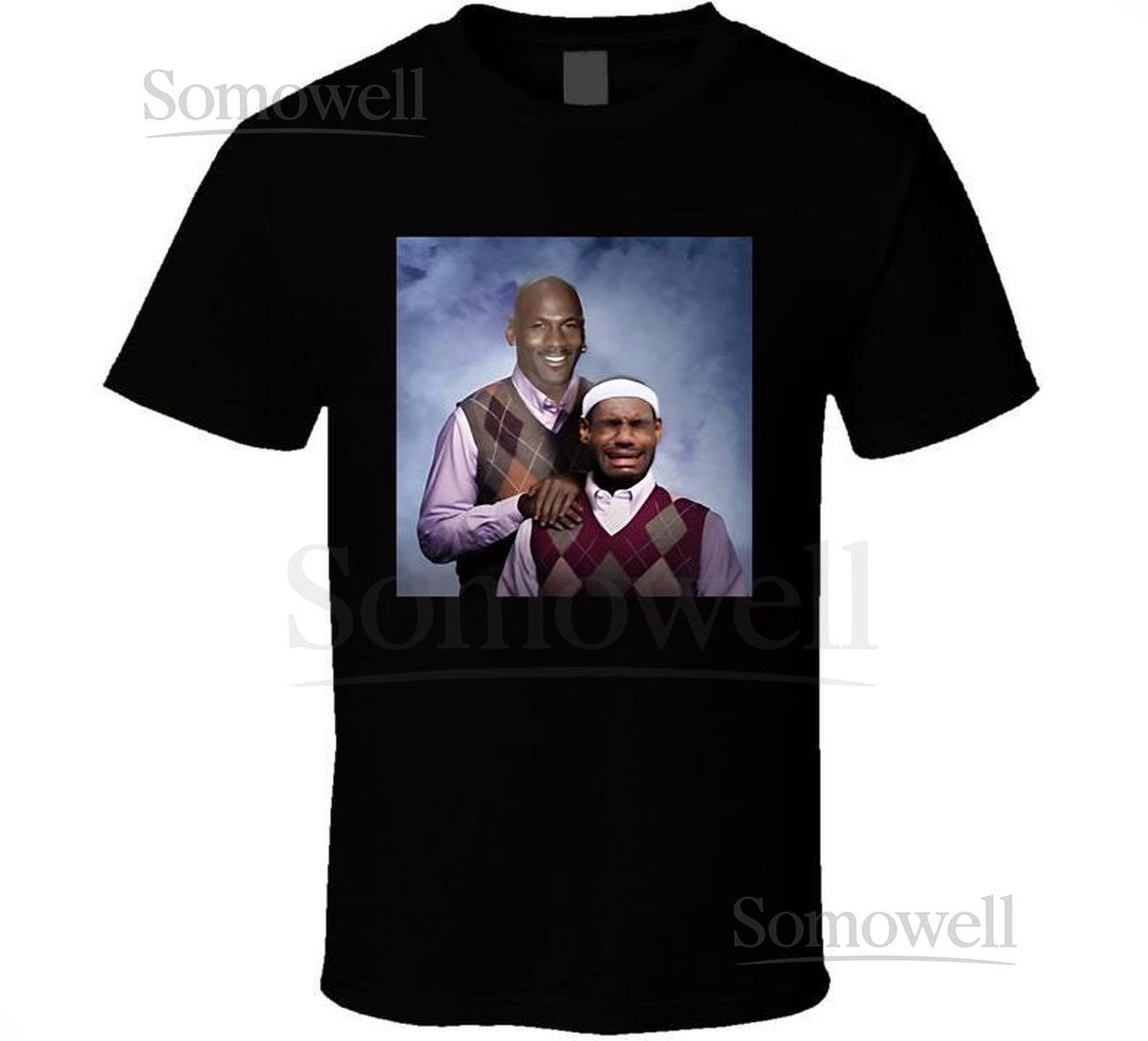 Michael Jordan And Lebron James Crying Step Brothers Basketball Fan T Shirt_627