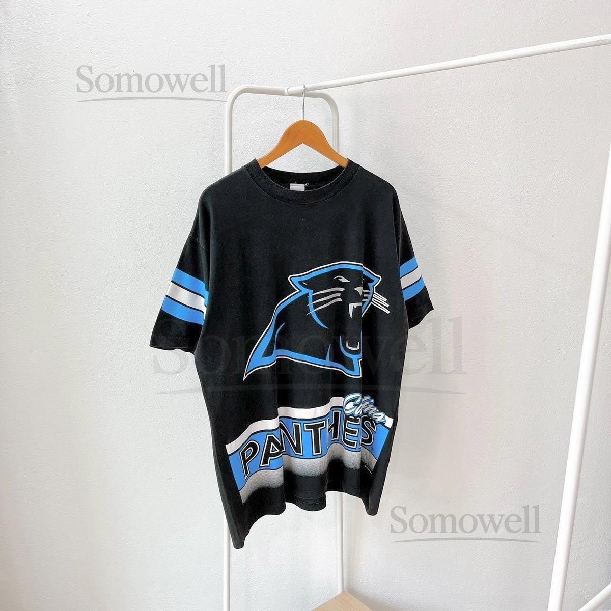 Vintage 1990s Carolina Panthers Salem Sportswear USA t-shirt L_889