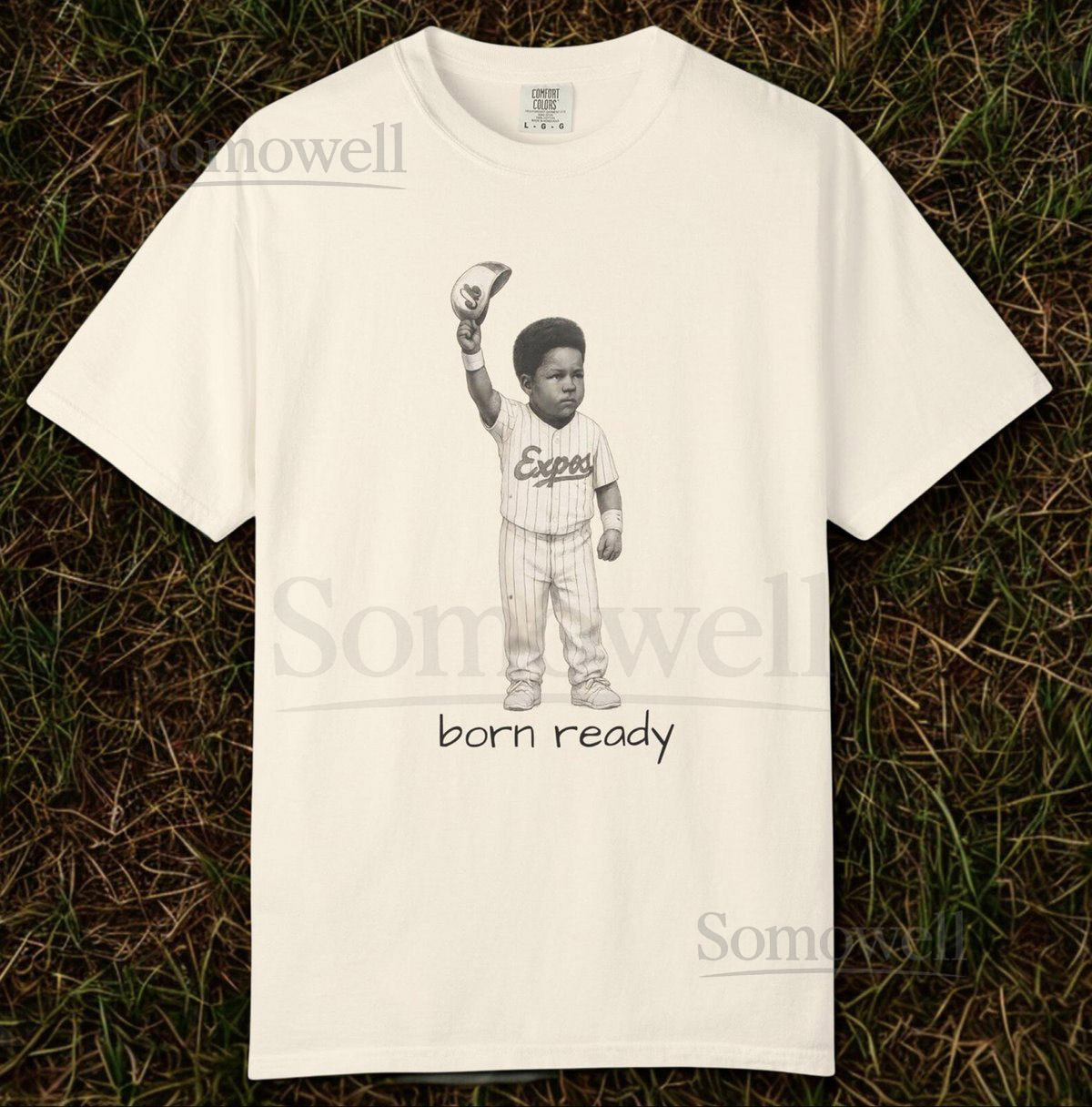 Born Ready Unisex T-shirt Vladimir Guerrero Jr Toronto Blue Jays Shirt Garment-Dyed Tee Baseball Fan Gift MLB Apparel Sports Clothing_109