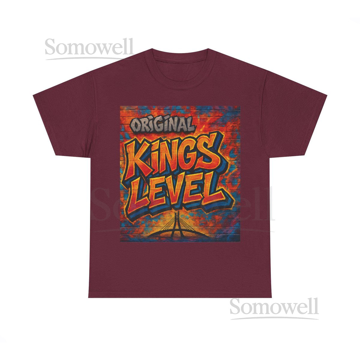 Original Kings Level T-shirt Graffiti Street Art Design_349