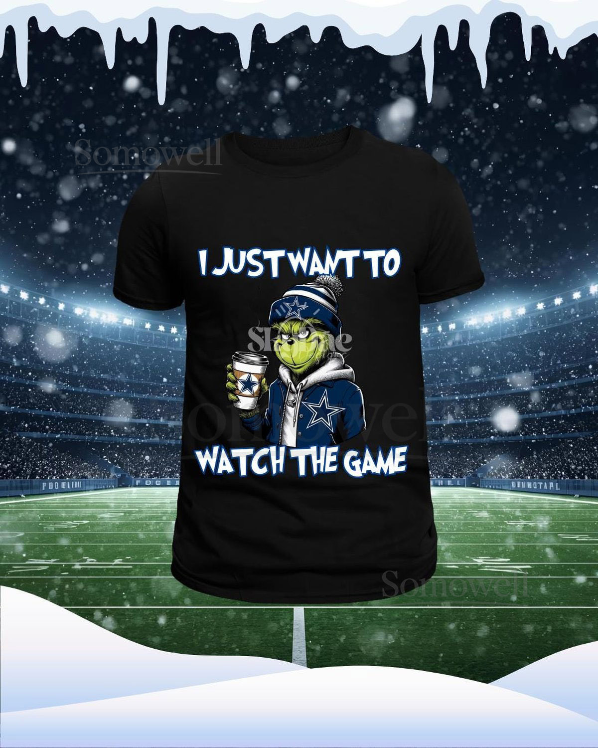 Dallas Cowboys Christmas Grinchmas shirt_120