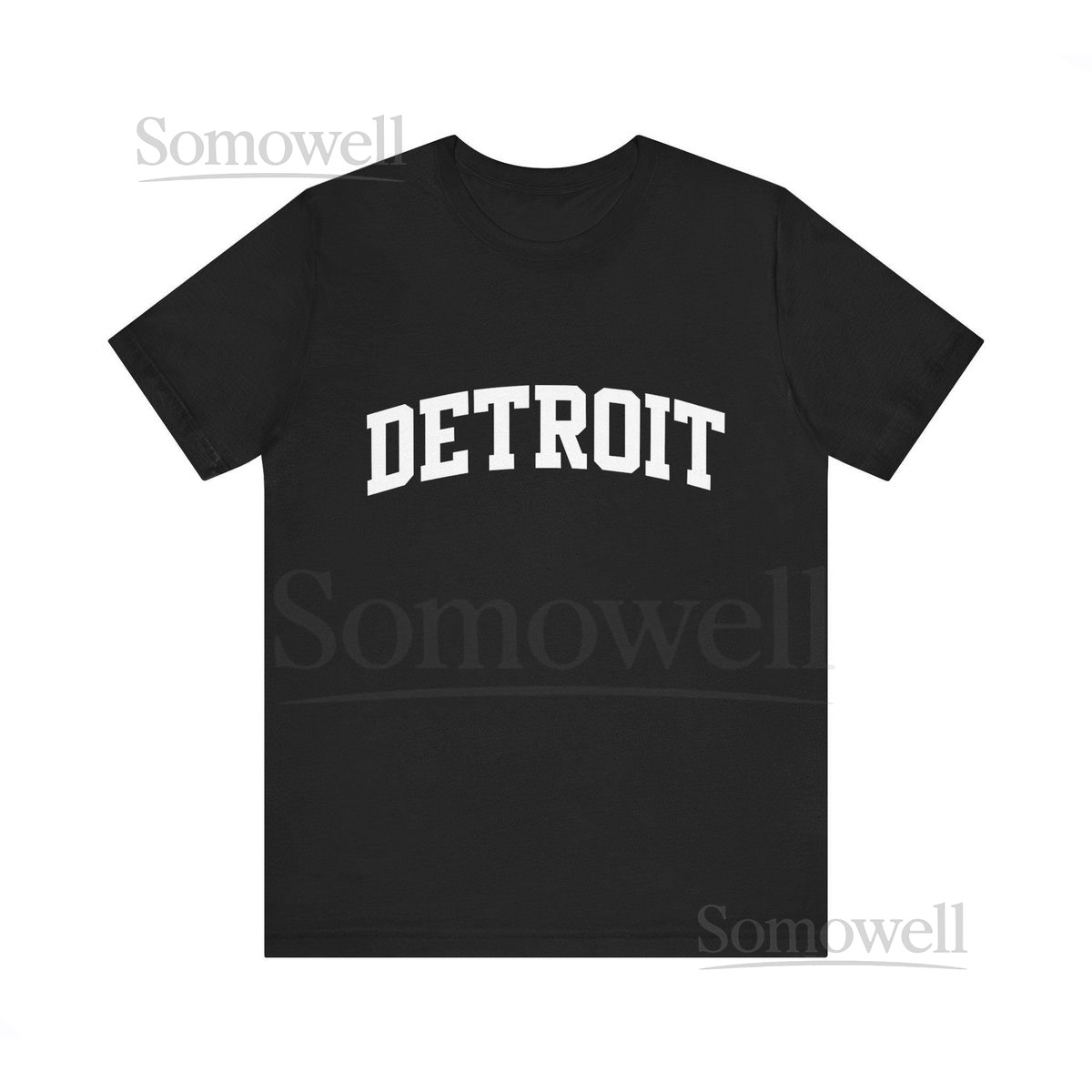 Detroit Collegiate Shirt Motor City Streetwear Tee Classic Detroit T-Shirt Michigan Gift_150