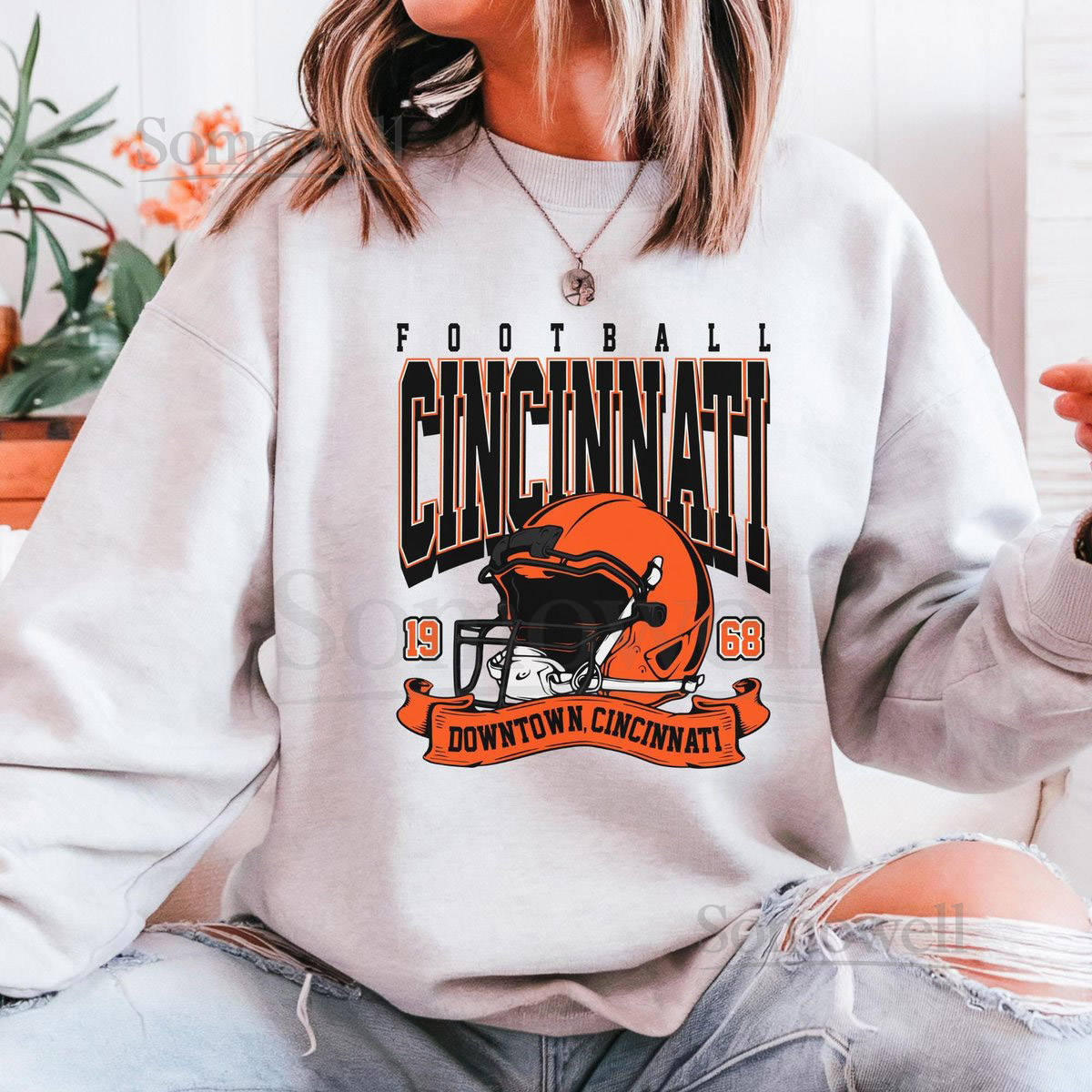Cincinnati Bengals Sweater Football Fan Gift for Unisex_501