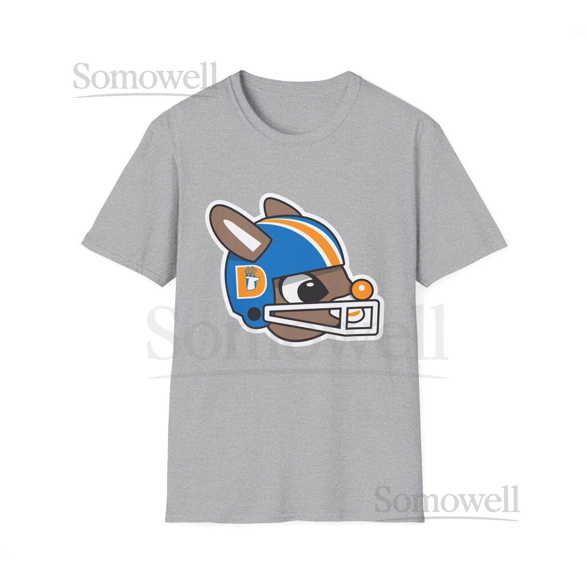 Broncos Rudolph Mash-up Holiday T-Shirt Denver Football Christmas Gift Reindeer_46