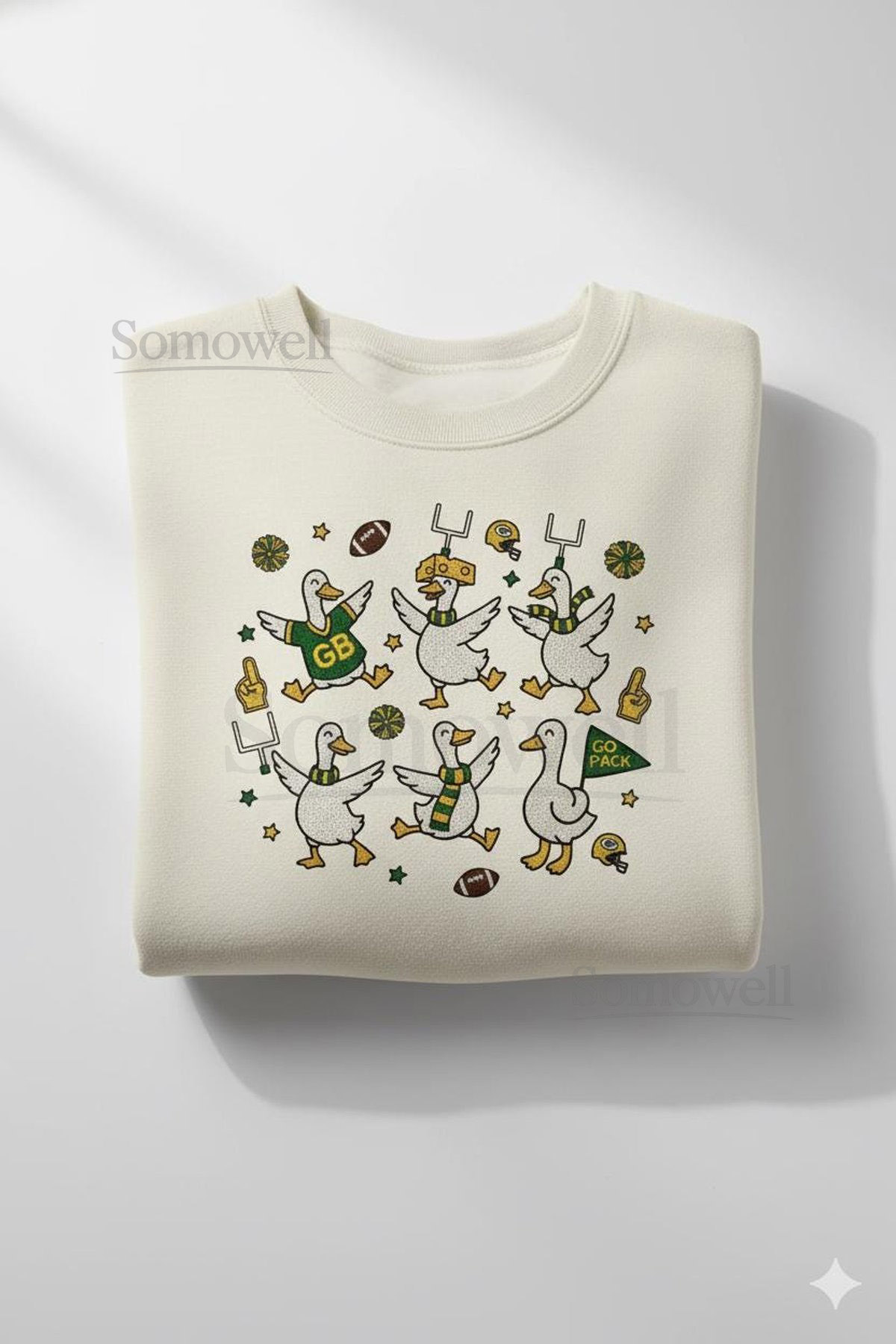 Vintage GB Football Silly Goose Shirt Packers Shirt Game Day Shirt Football Lover Gift Football Fan Gifts_721