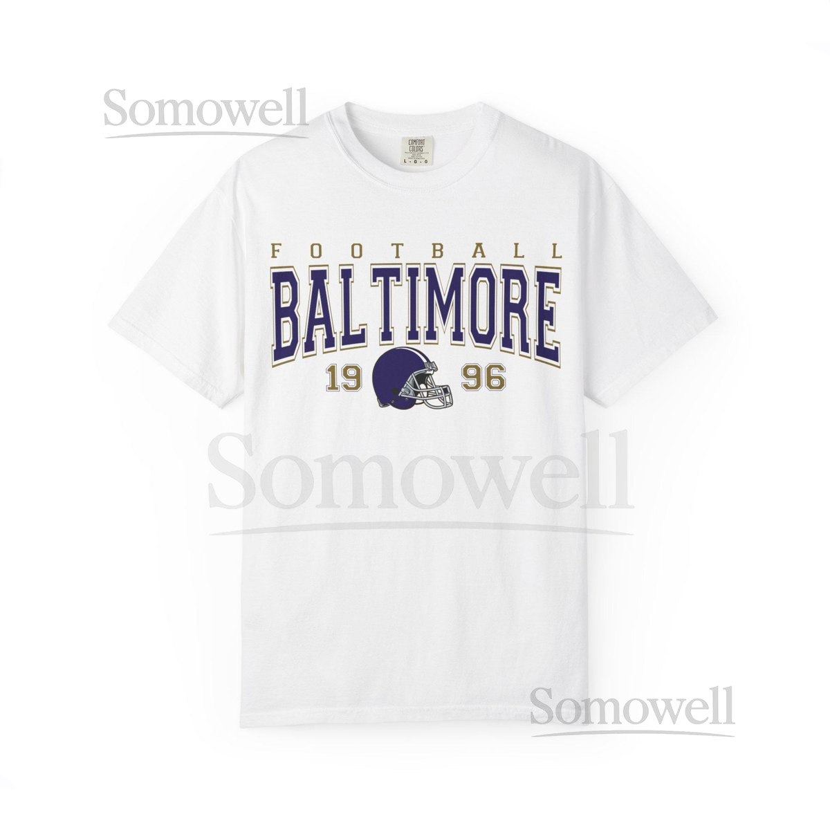 Baltimore Football Shirt Hoodie Sweatshirt Vintage Baltimore Tee Retro Football Helmet Top Game Day Unisex Fan Gift_68