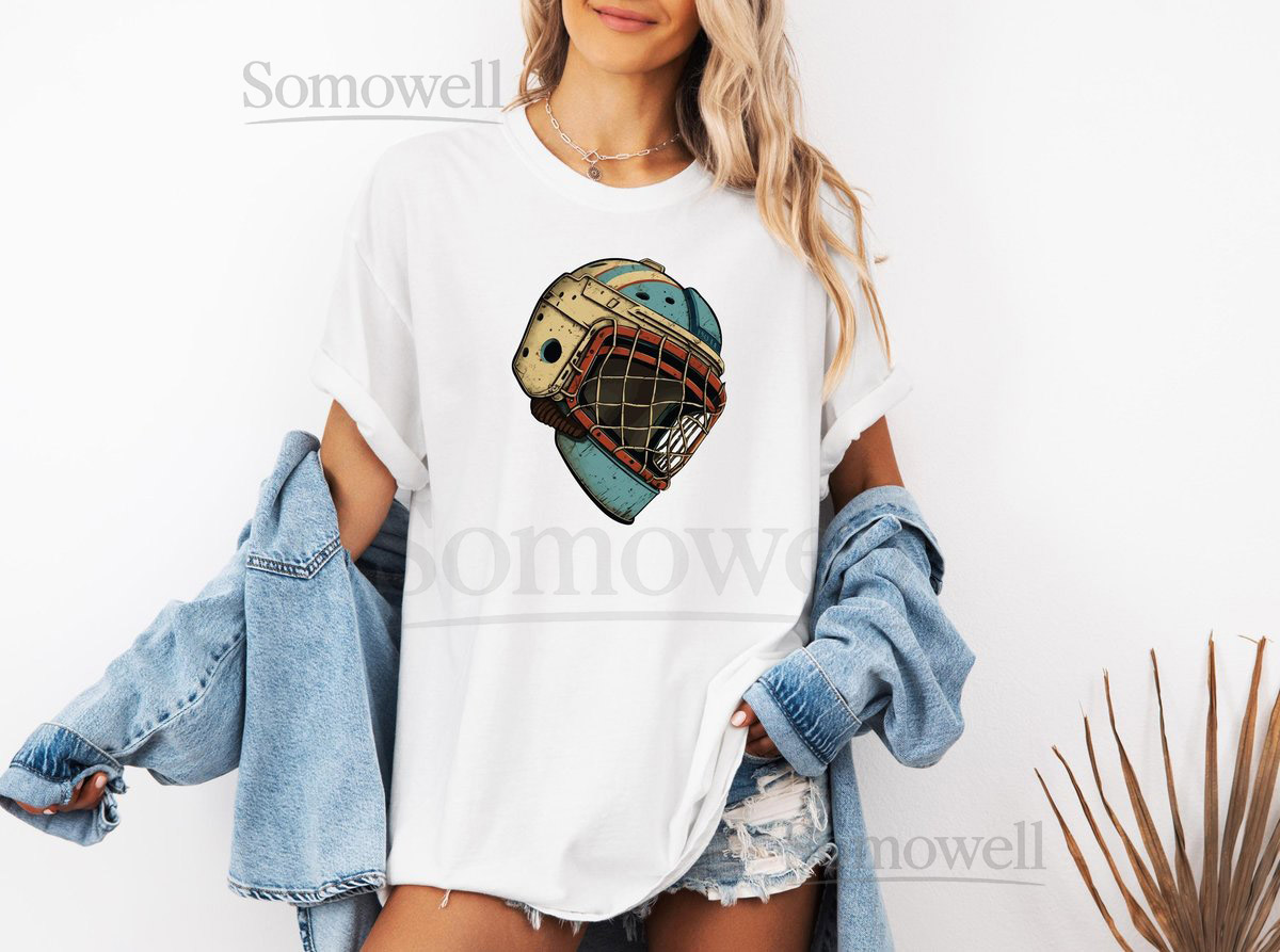 Hockey King Vector T-Shirt Ice Hockey Player Tee Hockey Lover Gift Hockey King Design Shirt_190