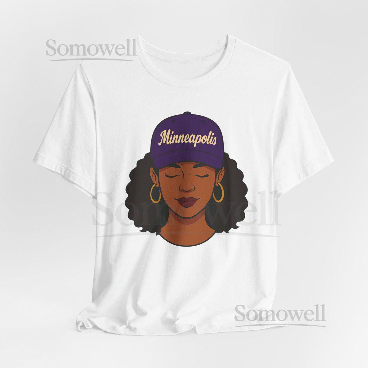 Black Girl Magic Minneapolis T-Shirt Afro Woman Empowerment Tee_35