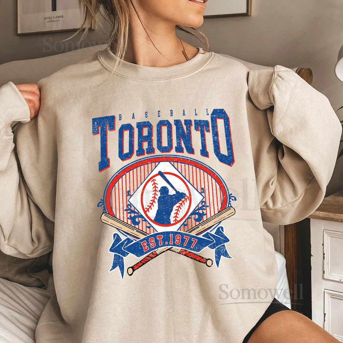 Toronto Baseball Vintage T-Shirt Retro Game Day Sweatshirt Classic Hoodie Fan Gift_50