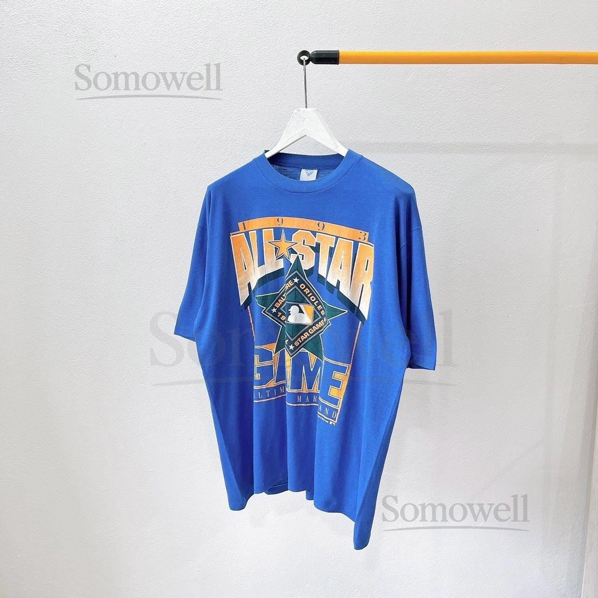 Vintage 1990s Artex Sportswear USA Baltimore Orioles MLB All Star Game T-shirt size XL_588