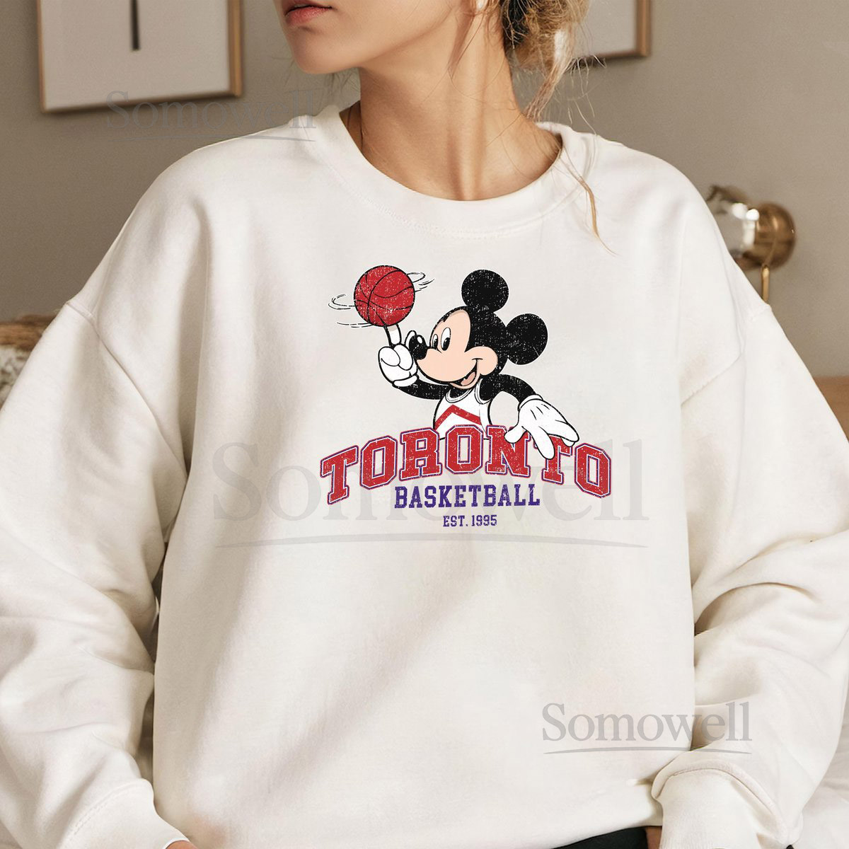 Toronto Basketball Sweatshirt Hoodie Vintage Toronto Crewneck Unisex Retro Basketball Shirt Cute Toronto Gift Cozy Winter Jumper_51