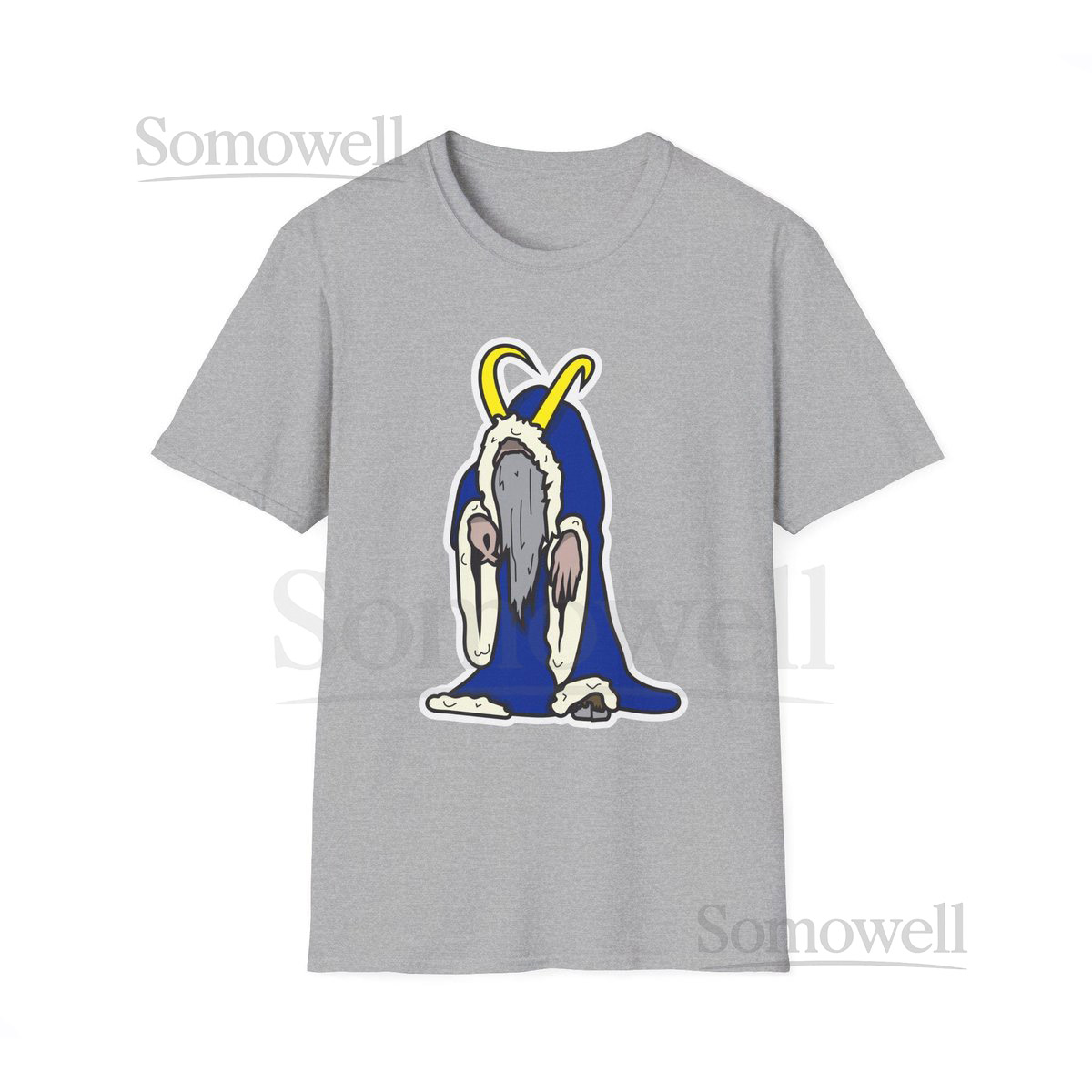 Krampus Rams Holiday Mashup Graphic Tee Los Angeles Football_419