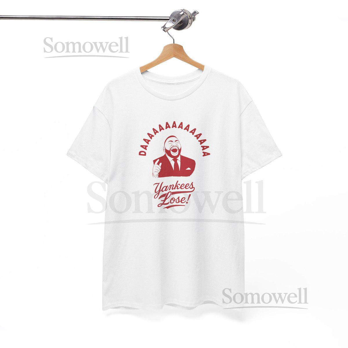 DAA YANKEES LOSE Big Papi Unisex Heavy Cotton Tee Boston Red Sox David Ortiz T-shirt_279