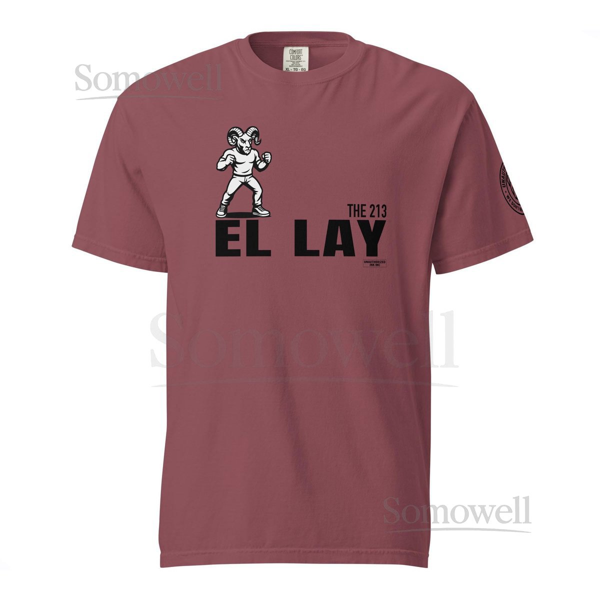 EL LAY 213 Tough Ram Mascot T-Shirt LA Pride Street Style Tee_138