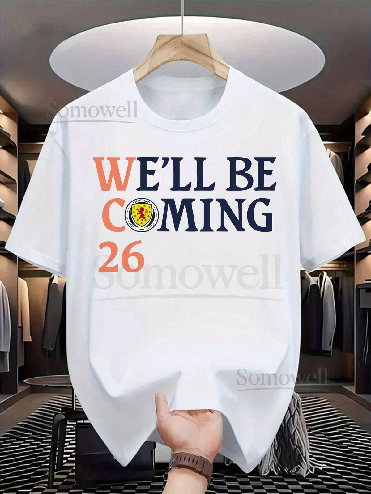 We'll be coming 26 T-shirt Gift For Football Lovers Unisex Tee Top_789