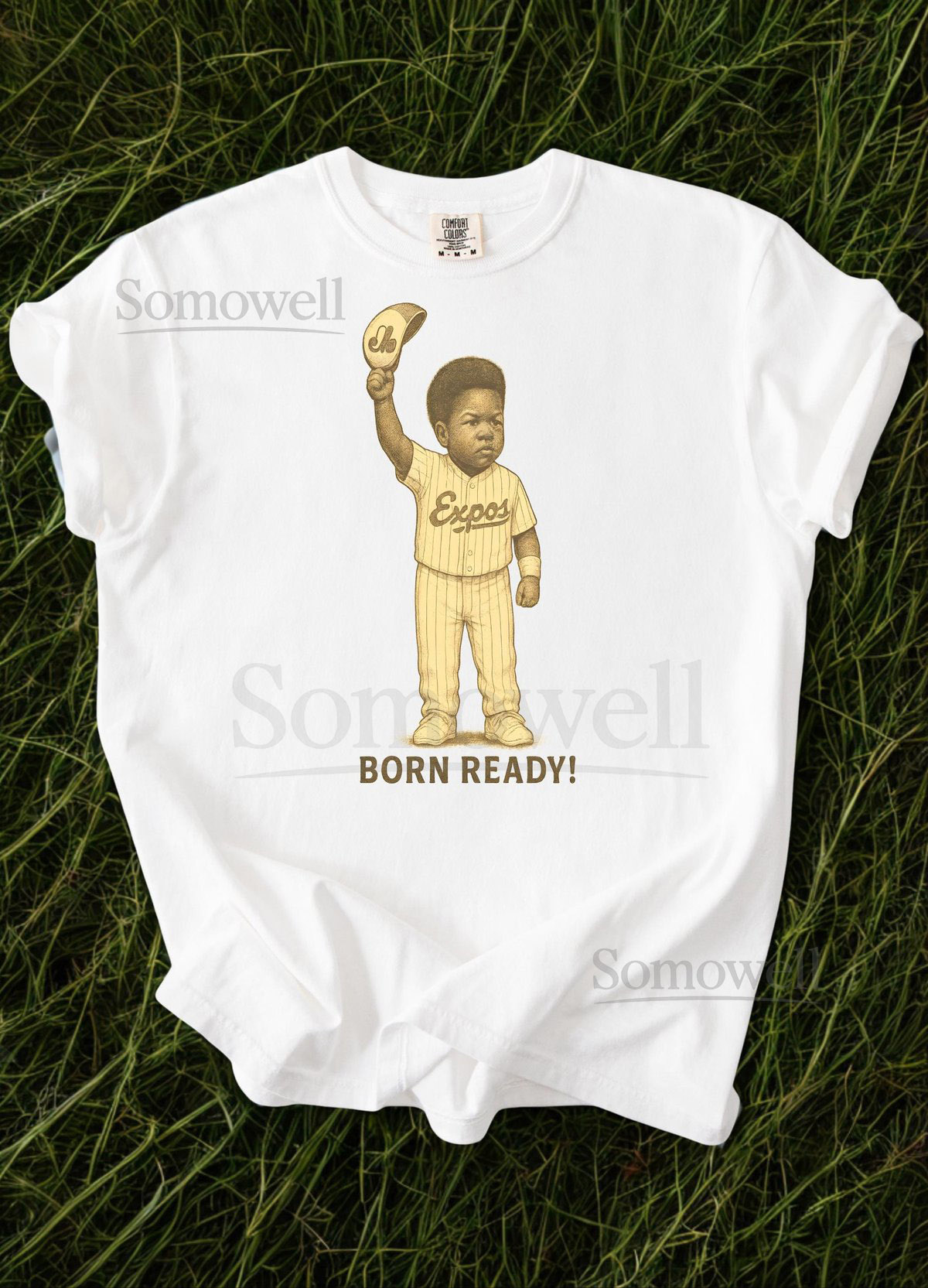 Born Ready Unisex T-shirt Vladimir Guerrero Jr Toronto Blue Jays Shirt Garment-Dyed Tee Baseball Fan Gift MLB Apparel Sports Clothing_111